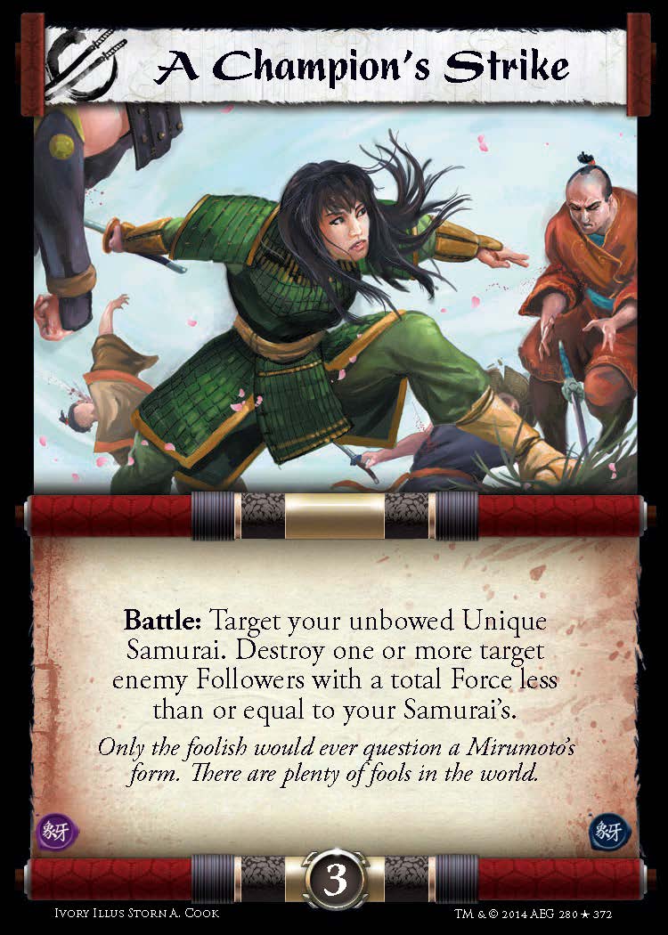 A Champions Strike FOIL